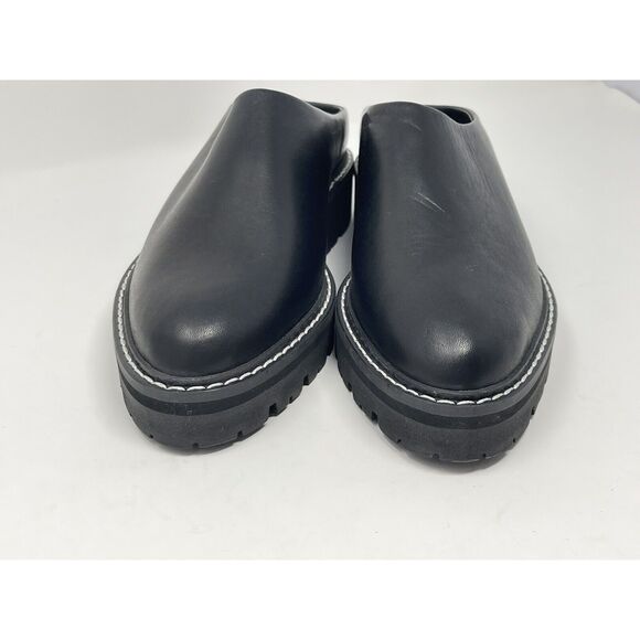 Jenni Kayne Black Leather Mules - Picture 2 of 11